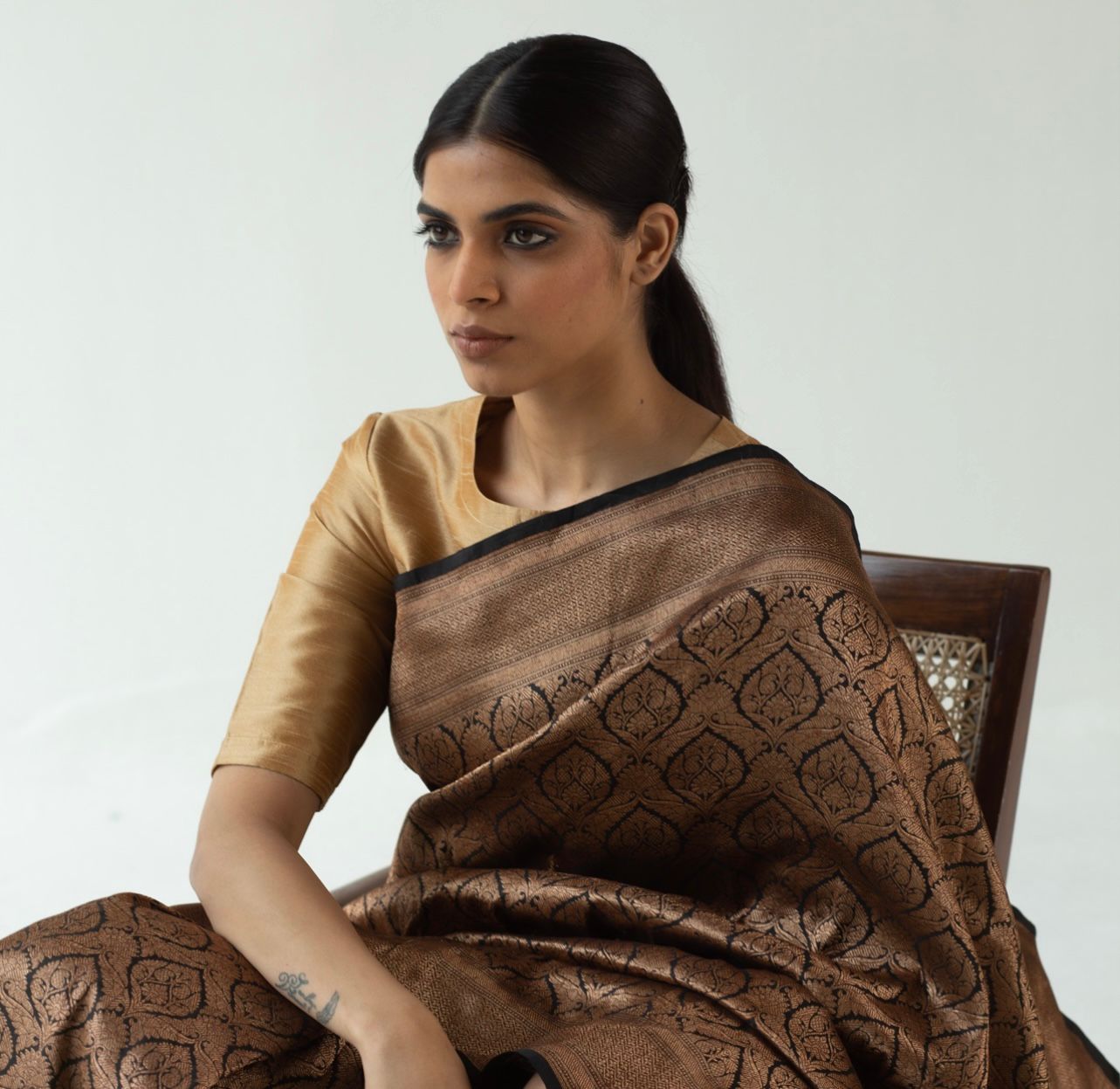 Timeless Elegance in Banarasi Soft Silk – Woven to Last, Made to Shine