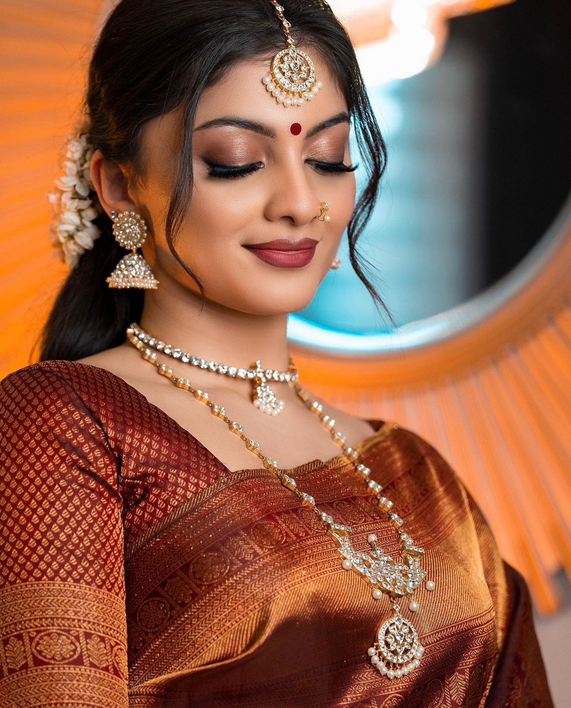 Banarasi Soft Silk Saree with Copper Zari – Sustainable Elegance in Every Drape