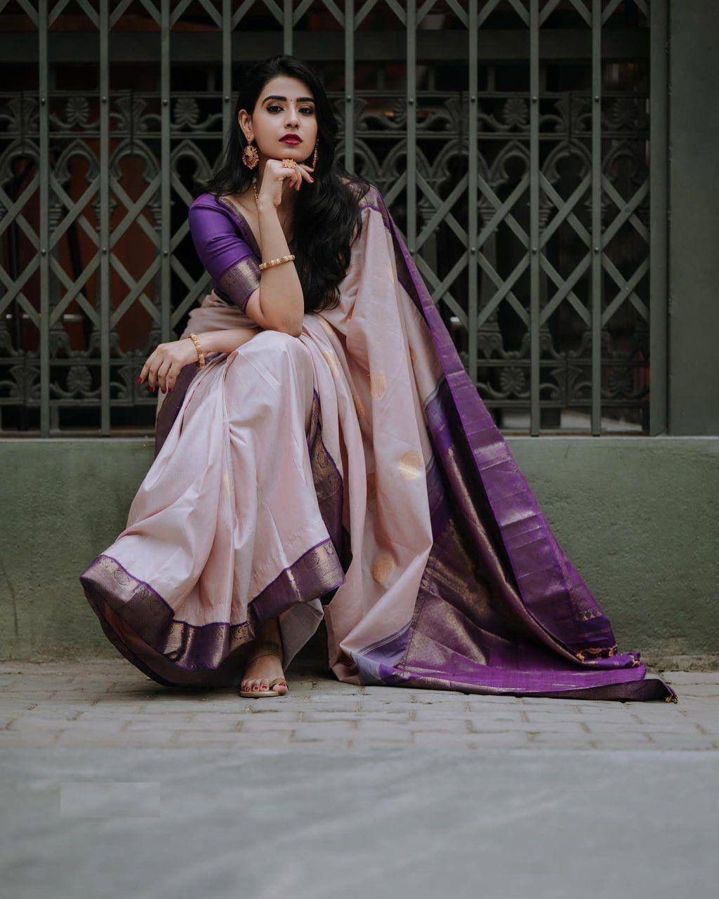Banarasi Soft Silk Saree – Effortless Elegance with Gold Zari
