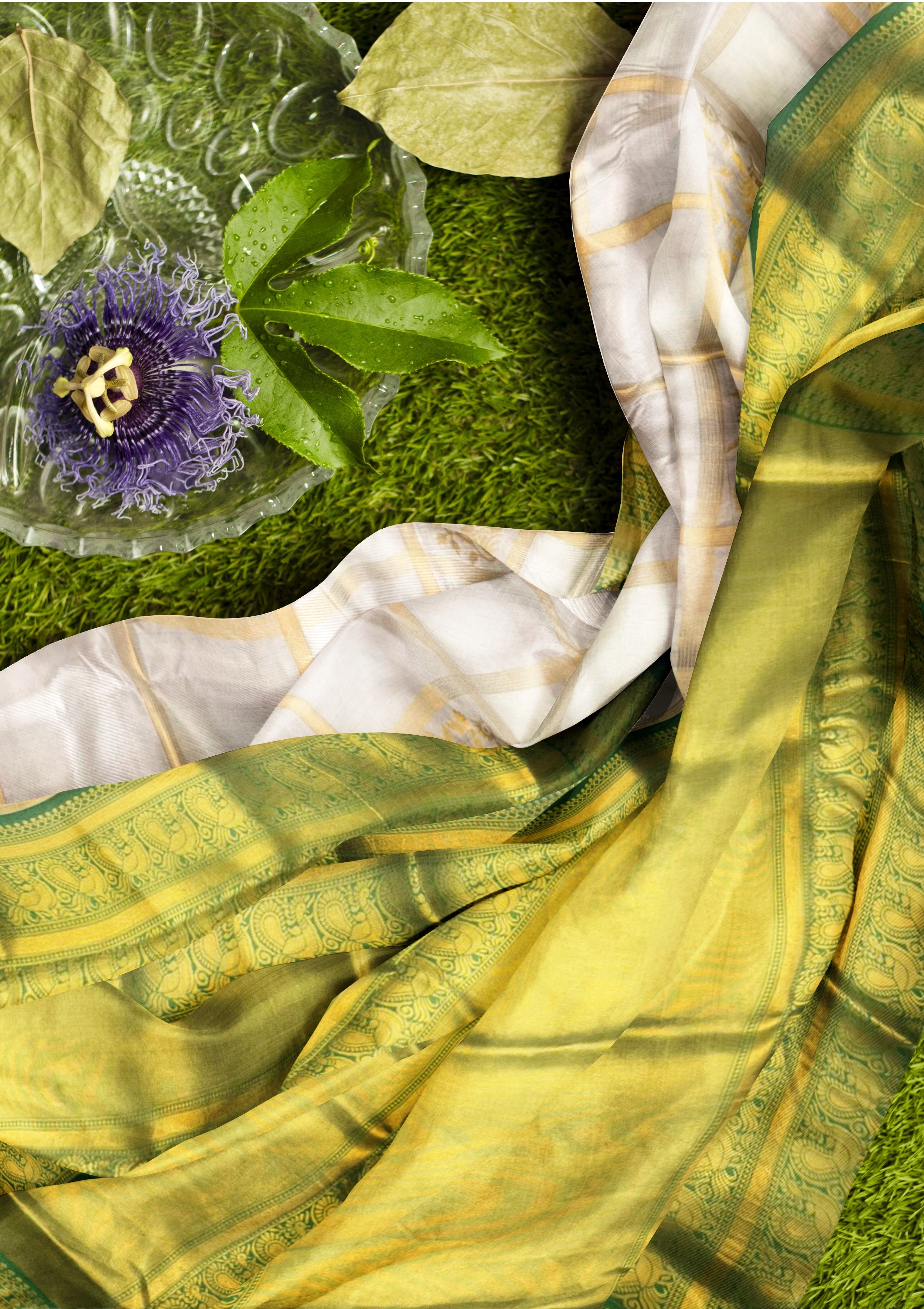 Handcrafted Kanjivaram Design Banarasi Soft Silk Saree with Gorgeous Zari Work