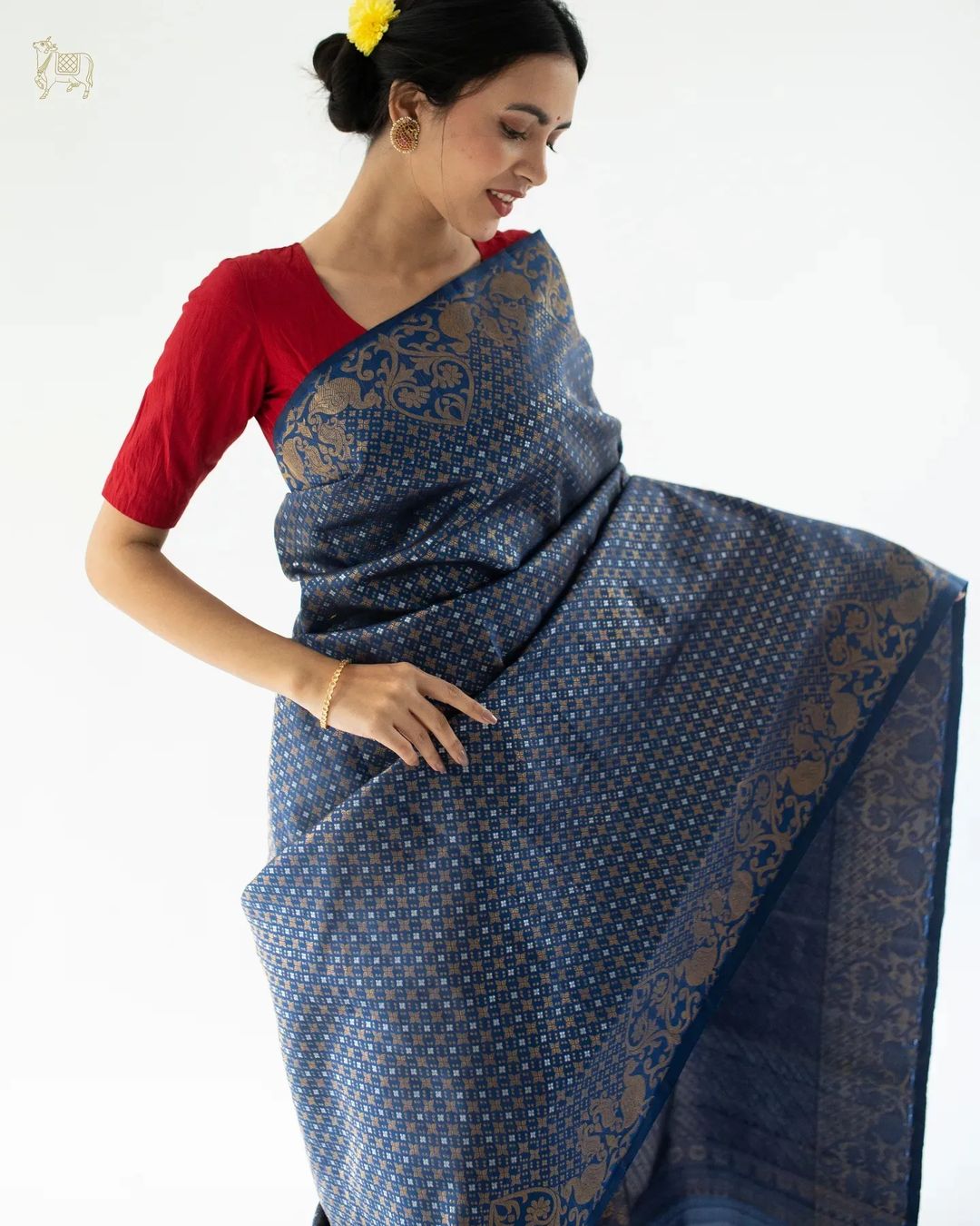 Banarasi Silk Saree – Soft Silk Fabric with Intricate Gold Zari Work