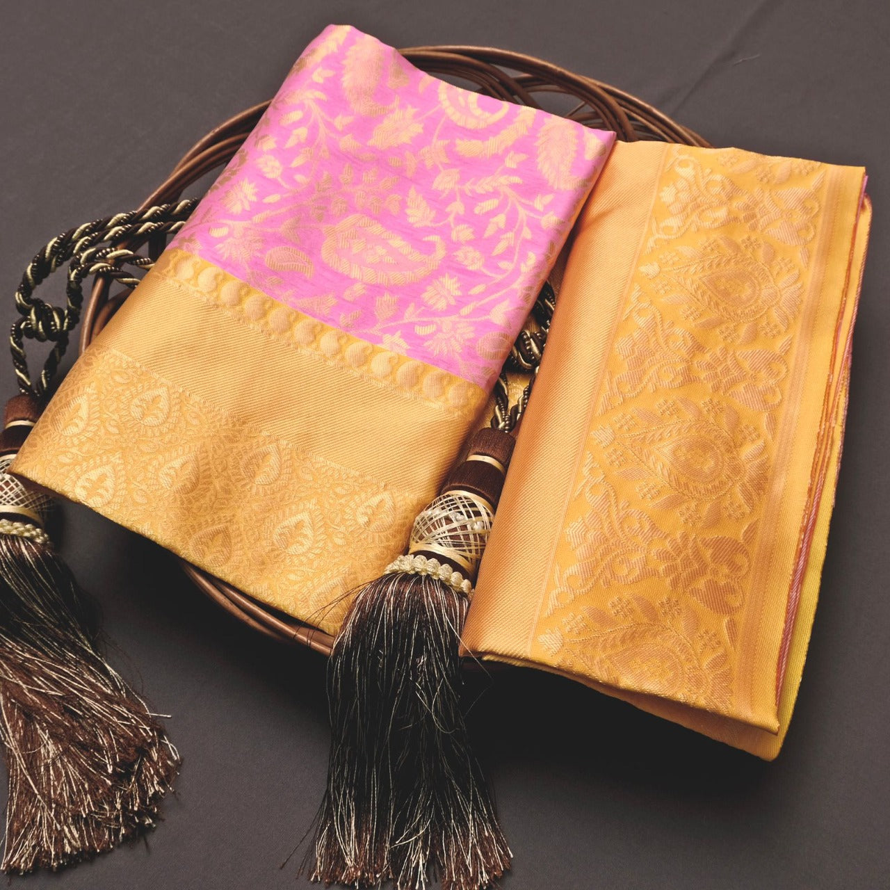 Elegant Banarasi Soft Silk Saree – A Statement of Uniqueness