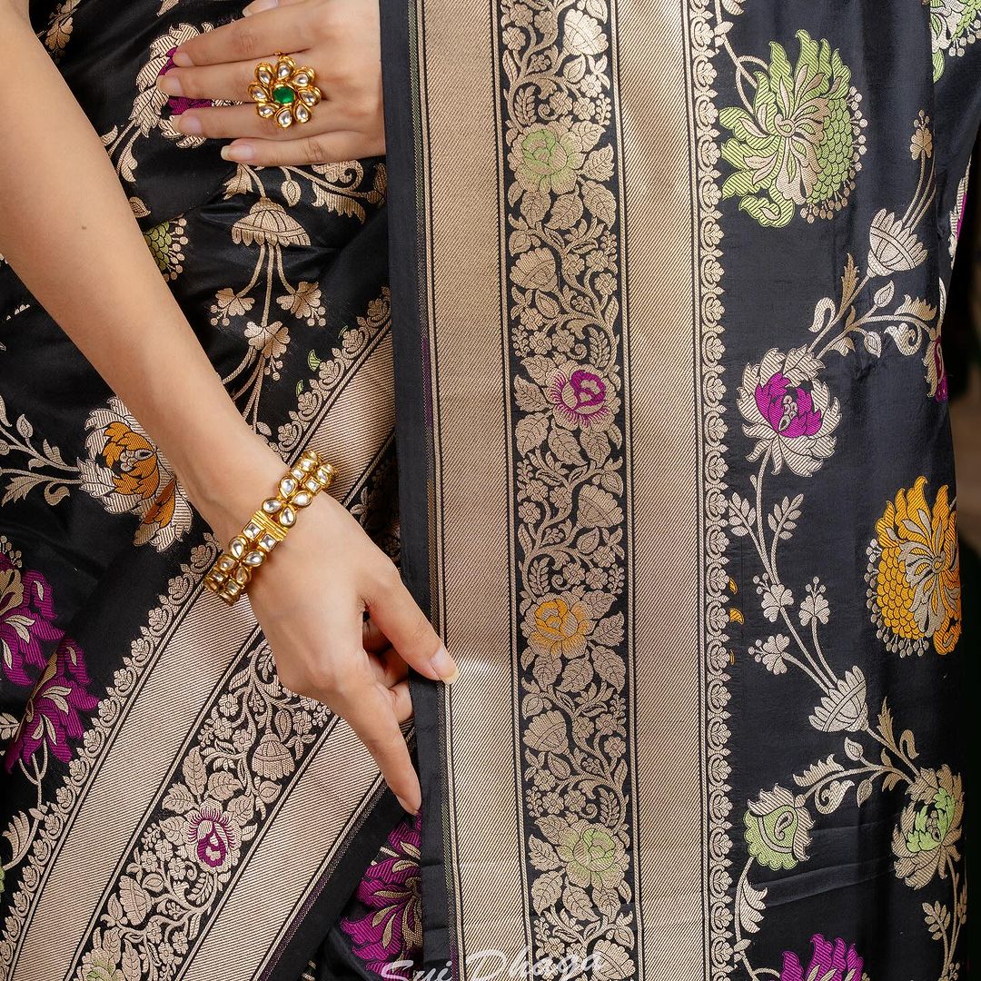 Banarasi Soft Silk Saree – A Celebration of Indian Weaving Tradition